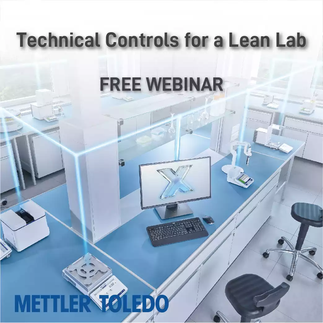 Technical Controls for a Lean Lab By Mettler Toledo.